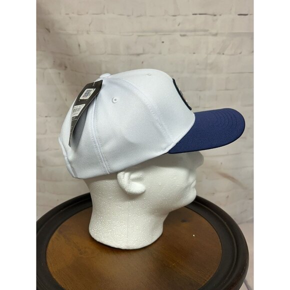 PGA Tour Pro Series Golf Hat Cap Bright White American Flag UPF Strap Back New - Picture 4 of 12